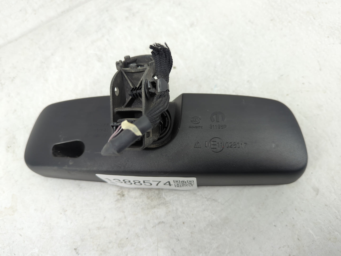2018 Dodge Caravan Interior Rear View Mirror Replacement OEM Fits Fits 2019 2020 OEM Used Auto Parts - Oemusedautoparts1.com