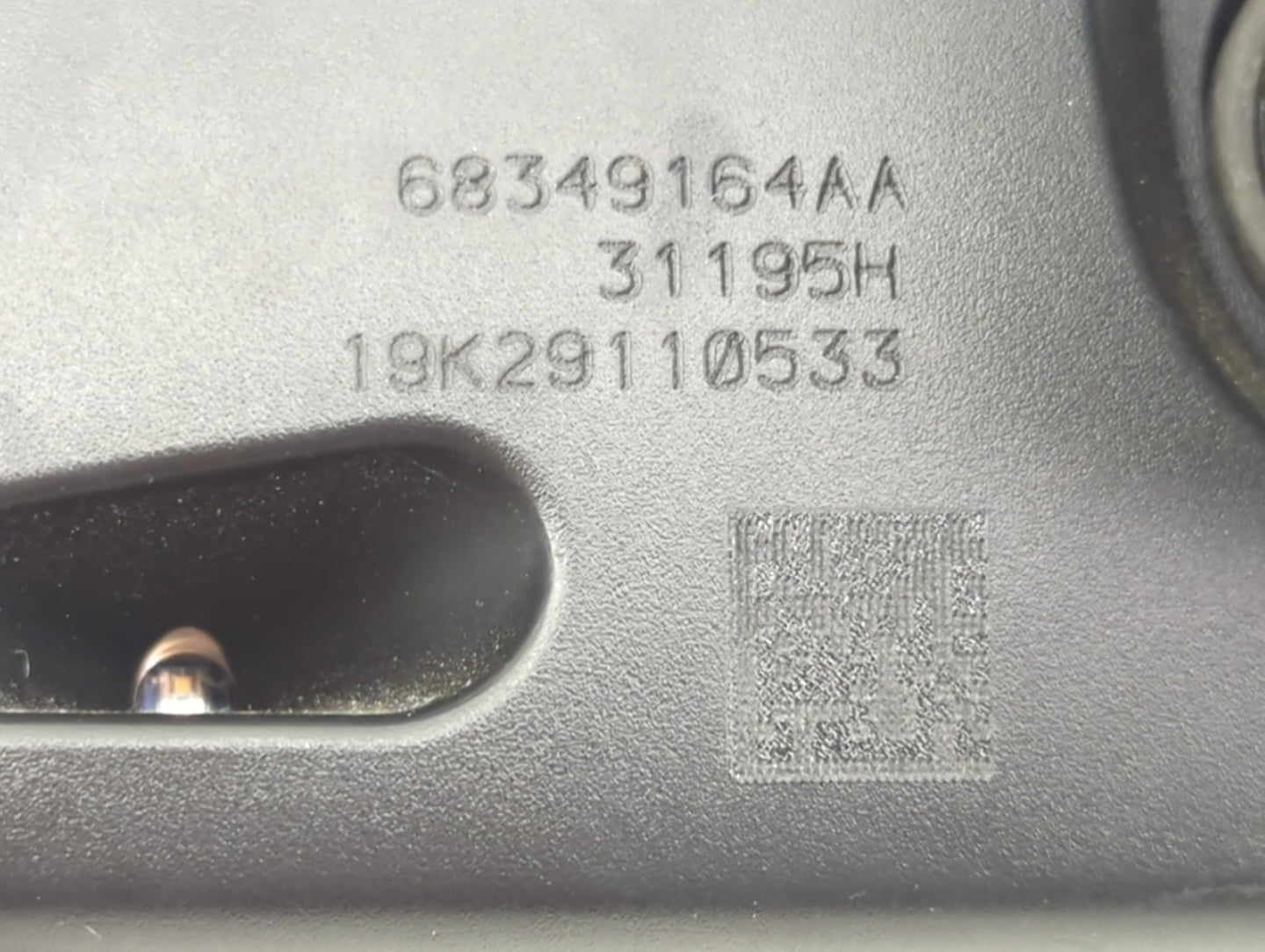 2018 Dodge Caravan Interior Rear View Mirror Replacement OEM P/N:68349164AA Fits Fits 2019 2020 OEM Used Auto Parts - Oemuse