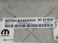 2018 Dodge Caravan PCM Engine Control Computer ECU ECM PCU OEM P/N:P68375180AB P68243295AB Fits Fits 2016 2017 2019 2020 OEM