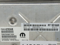 2018 Dodge Caravan PCM Engine Control Computer ECU ECM PCU OEM P/N:68243295AB Fits Fits 2016 2017 2019 2020 OEM Used Auto Pa
