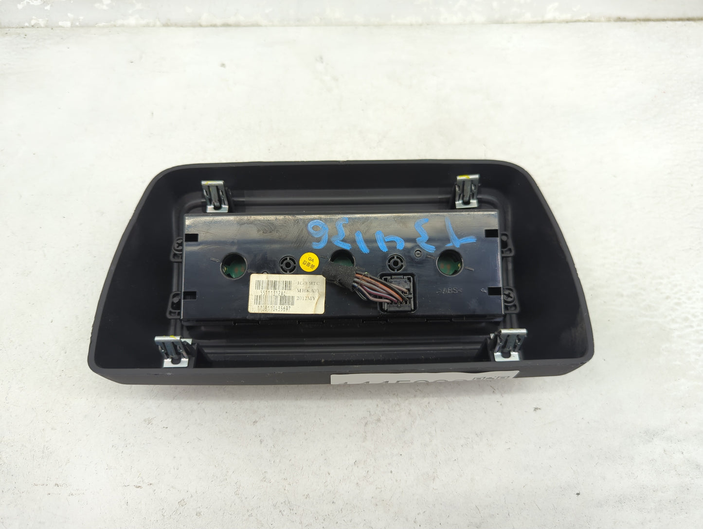 2018 Dodge Caravan Climate Control Module Temperature AC/Heater Replacement P/N:55111312AC JC49MTC Fits OEM Used Auto Parts 