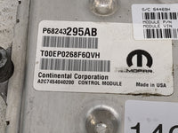 2018 Dodge Caravan PCM Engine Control Computer ECU ECM PCU OEM P/N:P68243295AB Fits Fits 2016 2017 2019 2020 OEM Used Auto P