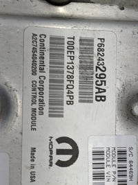 2018 Dodge Caravan PCM Engine Control Computer ECU ECM PCU OEM P/N:P68243295AB T00EP1378FQ4PB Fits Fits 2016 2017 2019 2020 