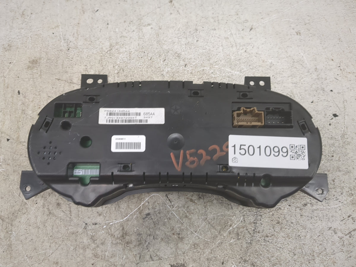 2018 Dodge Caravan Instrument Cluster Speedometer Gauges P/N:P68241685AA A2C30085711 Miles: Fits Fits 2015 2016 2017 OEM Use