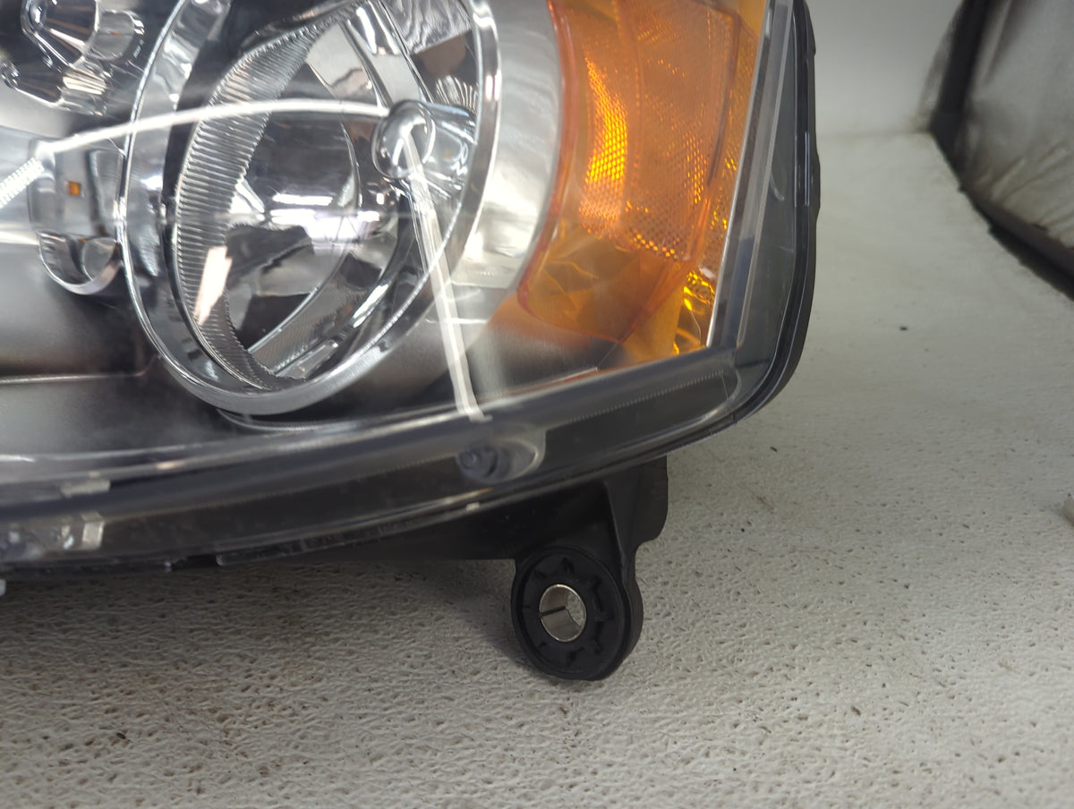 2018 Dodge Caravan Driver Left Oem Head Light Headlight Lamp Black - Oemusedautoparts1.com