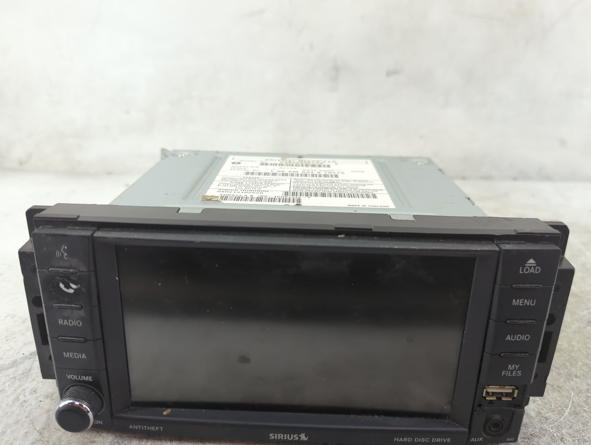 2018 Dodge Caravan Radio AM FM Cd Player Receiver Replacement P/N:P68368207AA Fits Fits 2012 2013 2014 2015 2016 2017 2019 2