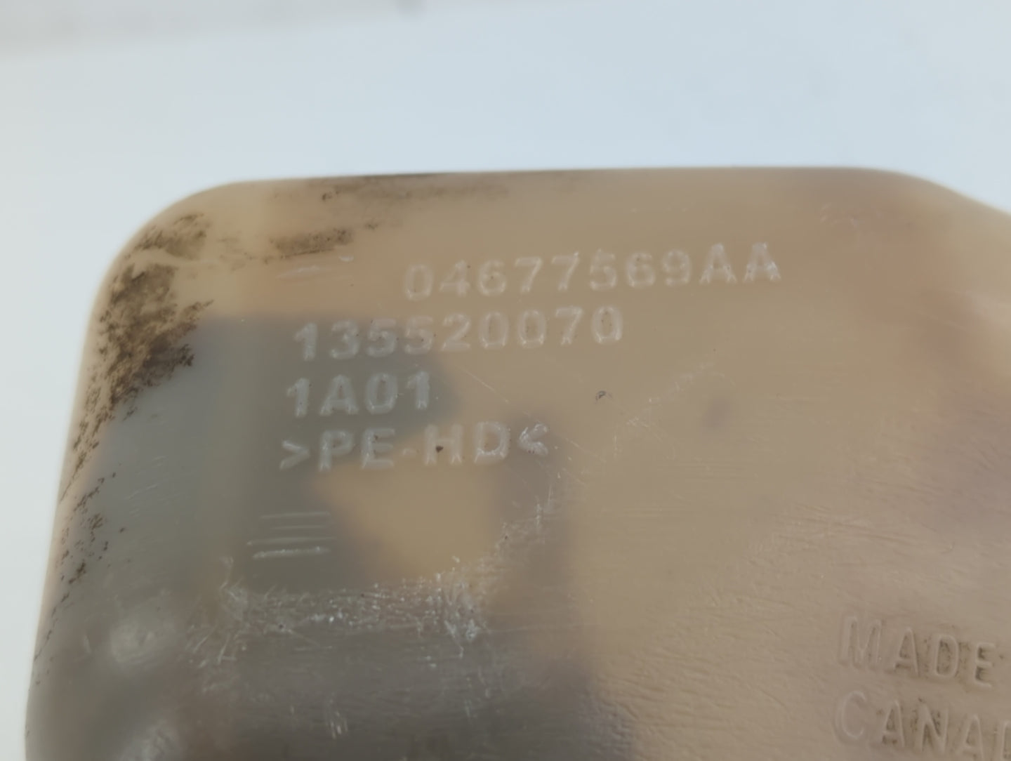Dodge Caravan Windshield Washer Fluid Reservoir Bottle Oem - Oemusedautoparts1.com