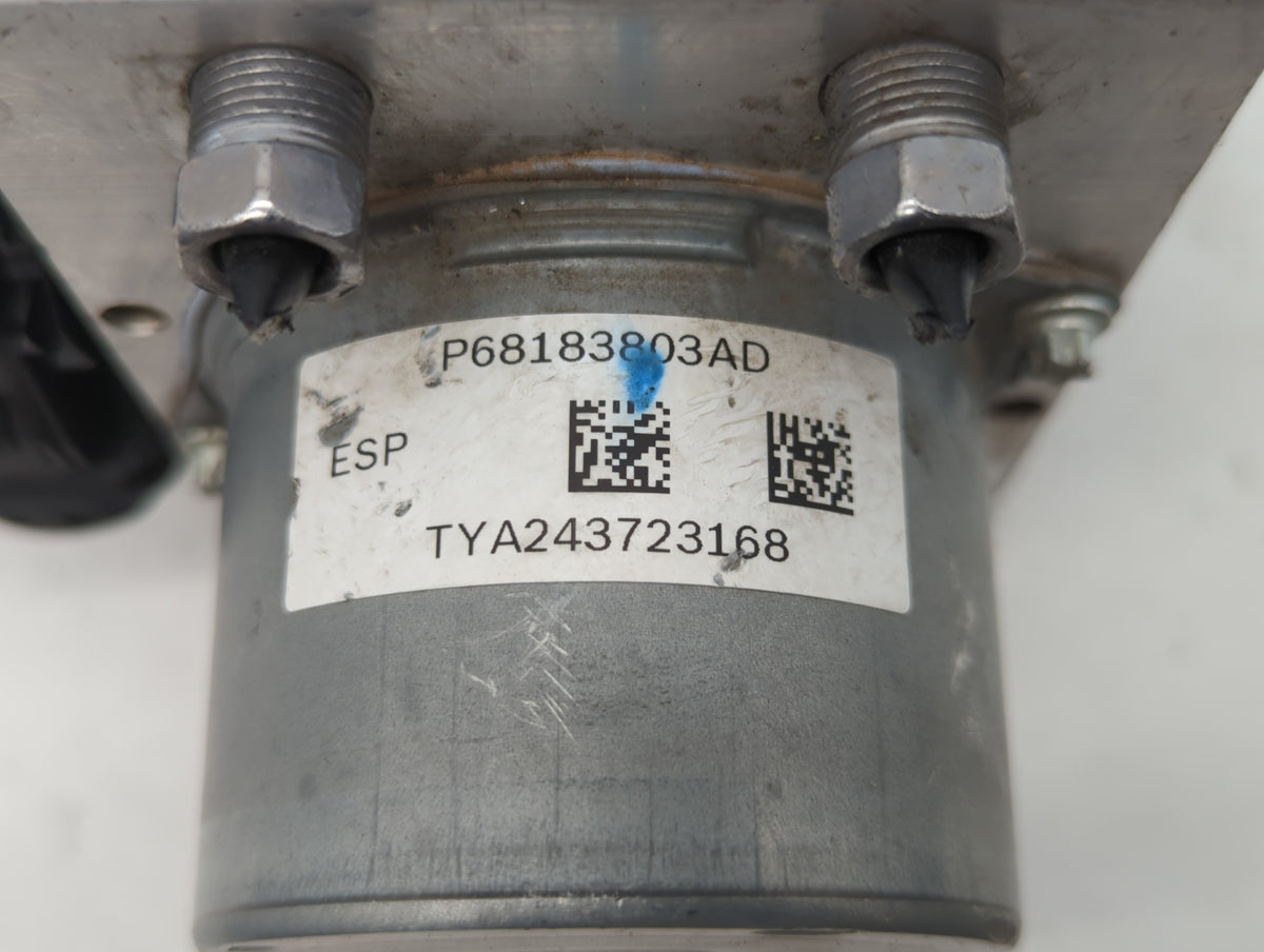 2018 Dodge Caravan Anti-Lock Brake ABS Pump Module Actuator OEM P/N:68183803AC P68183803AC Fits Fits 2015 2016 2017 2019 202