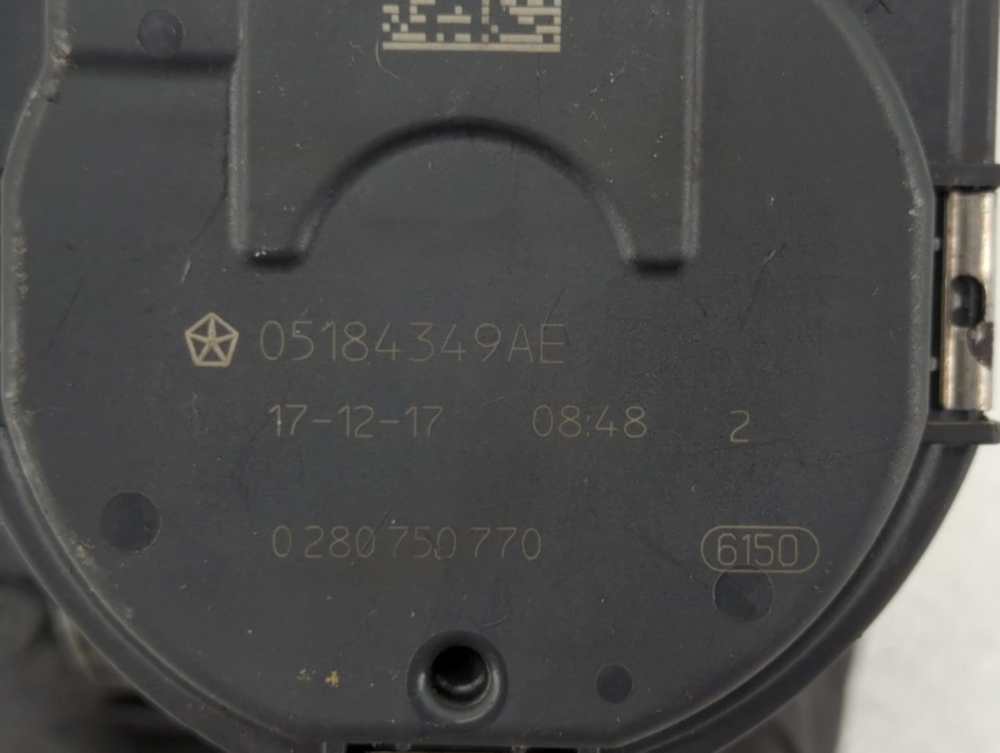 2018 Dodge Caravan Throttle Body P/N:05184349AC 05184349AE, 05184349AF Fits Fits 2011 2012 2013 2014 2015 2016 2017 2019 OEM
