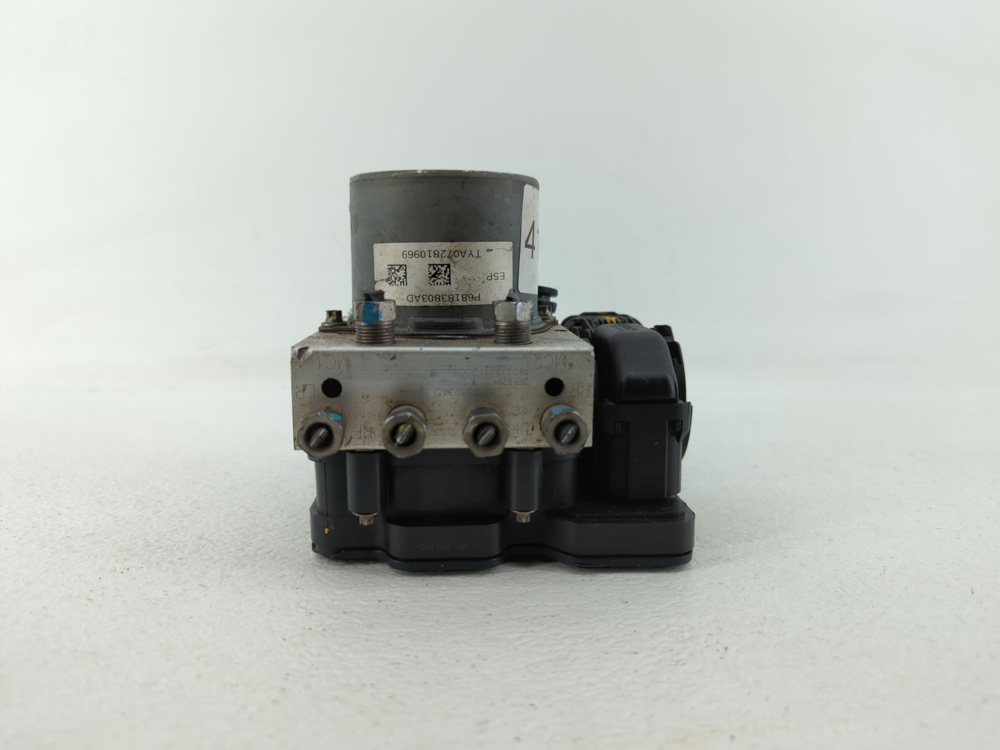 2018 Dodge Caravan ABS Pump Control Module Replacement P/N:68183803AD P68443867AA, 68183803AC Fits Fits 2015 2016 2017 2019 