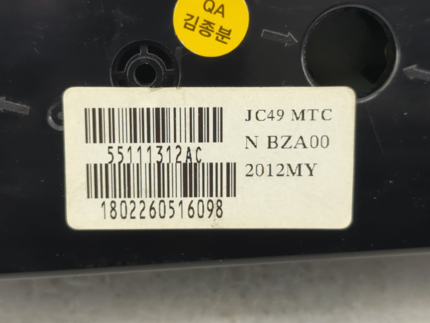 2018 Dodge Caravan Climate Control Module Temperature AC/Heater Replacement P/N:55111312AB 55111312AC Fits OEM Used Auto Par