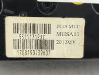 2018 Dodge Caravan Climate Control Module Temperature AC/Heater Replacement P/N:55111312AB 55111312AC Fits OEM Used Auto Par