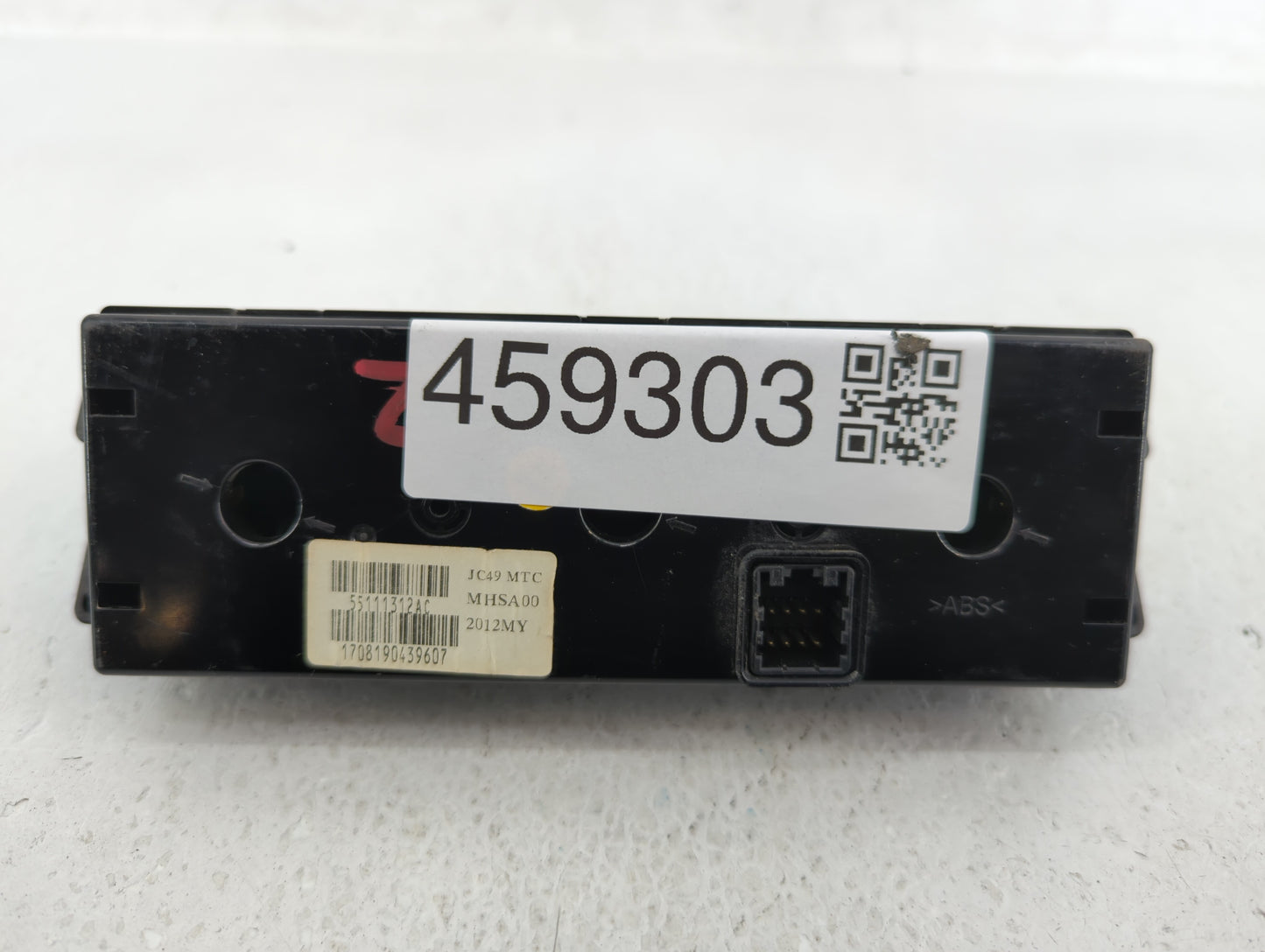 2018 Dodge Caravan Climate Control Module Temperature AC/Heater Replacement P/N:55111312AB 55111312AC Fits OEM Used Auto Par