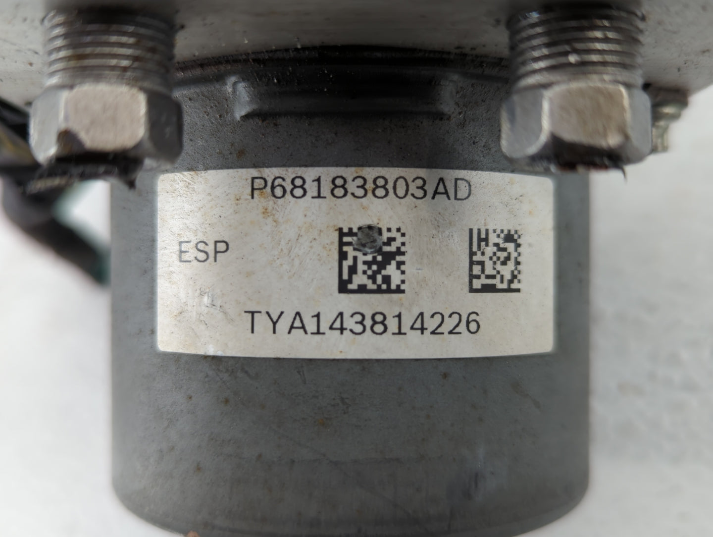 2018 Dodge Caravan ABS Pump Control Module Replacement P/N:P68183803AD Fits Fits 2015 2016 2017 2019 2020 OEM Used Auto Part