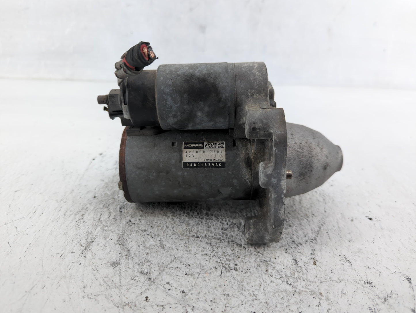 2018 Dodge Caravan Car Starter Motor Solenoid OEM P/N:04801839AC 428000-7201 Fits OEM Used Auto Parts - Oemusedautoparts1.co