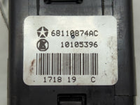 2018 Dodge Caravan Master Power Window Switch Replacement Driver Side Left P/N:68110874AC Fits OEM Used Auto Parts - Oemused