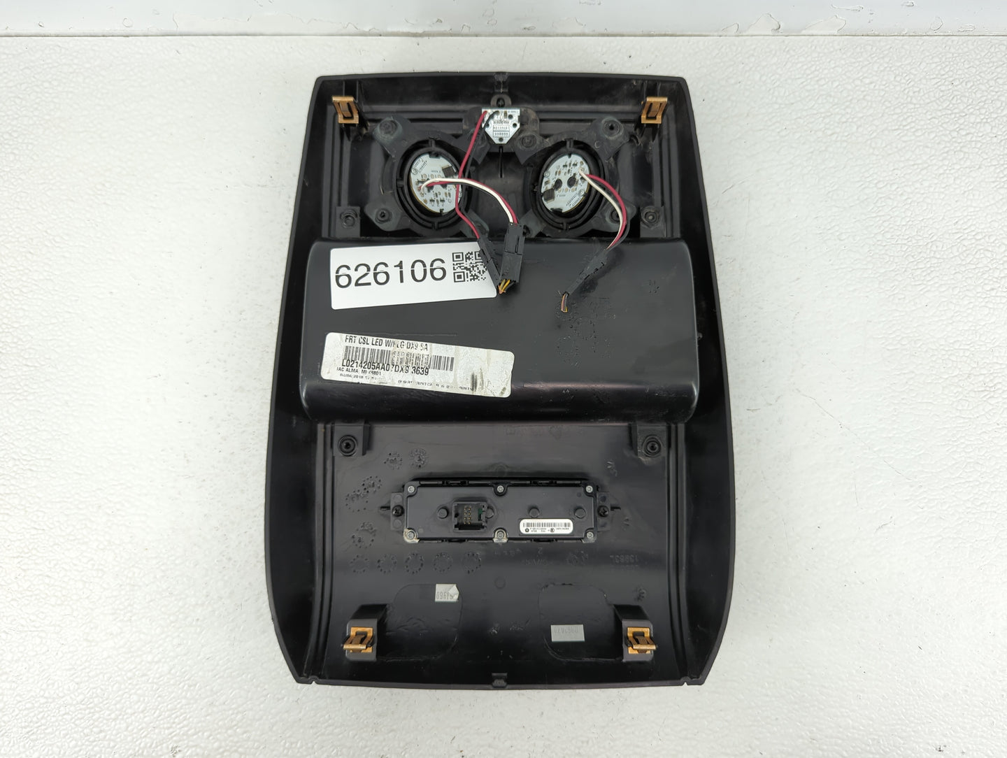 2018 Dodge Caravan Overhead Roof Console - Oemusedautoparts1.com
