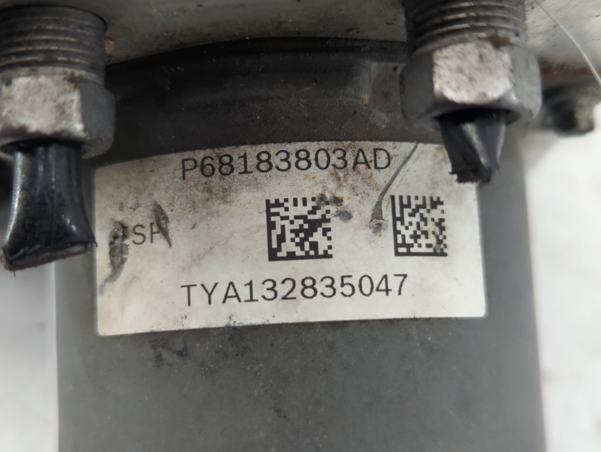 2018 Dodge Caravan Anti-Lock Brake ABS Pump Module Actuator OEM P/N:P68183803AD Fits Fits 2015 2016 2017 2019 2020 OEM Used 