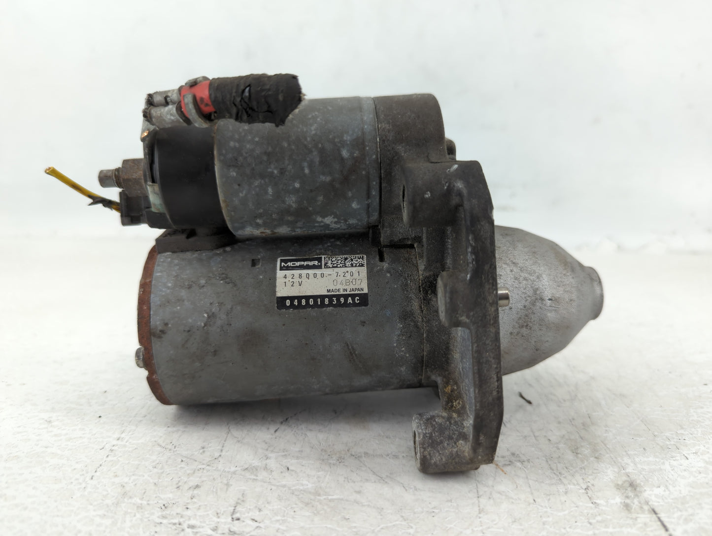 2018 Dodge Caravan Car Starter Motor Solenoid OEM P/N:04801839AC 428000-7201 Fits OEM Used Auto Parts - Oemusedautoparts1.co