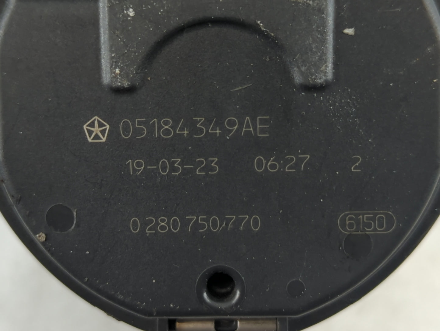 2018 Dodge Caravan Throttle Body P/N:0 280 750 770 05184349AE Fits Fits 2011 2012 2013 2014 2015 2016 2017 2019 2020 2021 20