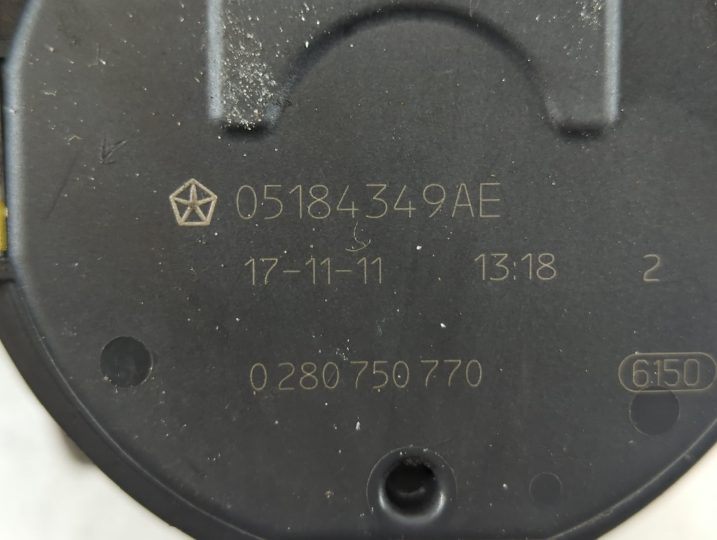 2018 Dodge Caravan Throttle Body P/N:0 280 750 770 05184349AE Fits Fits 2011 2012 2013 2014 2015 2016 2017 2019 2020 2021 20