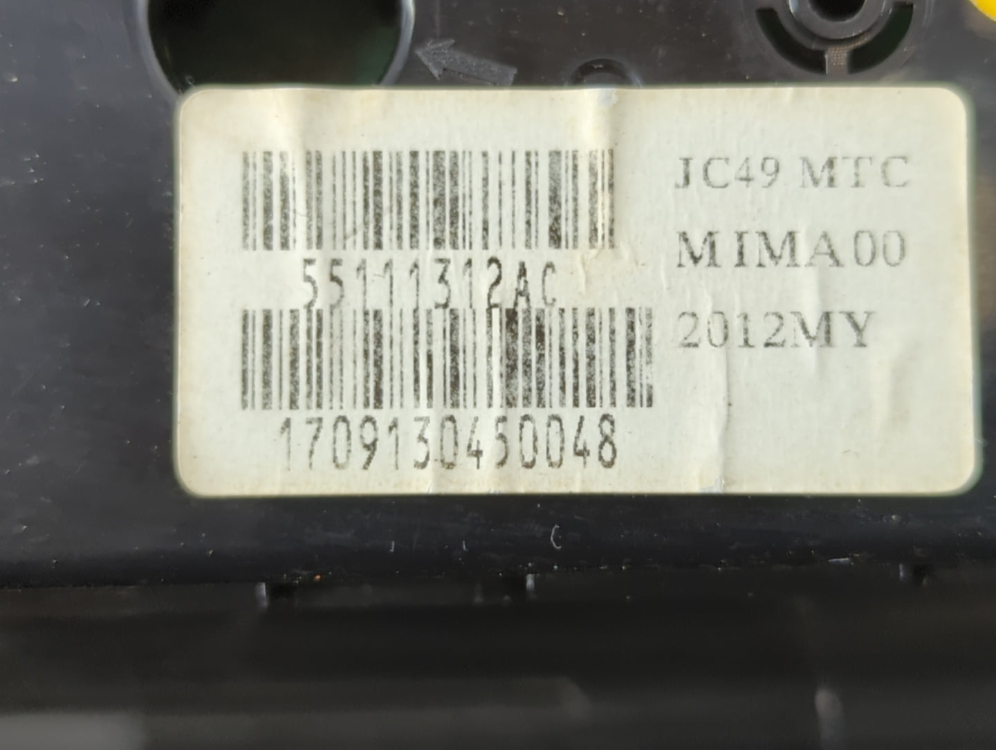 2018 Dodge Caravan Climate Control Module Temperature AC/Heater Replacement P/N:1709130450048 55111312AC Fits OEM Used Auto 