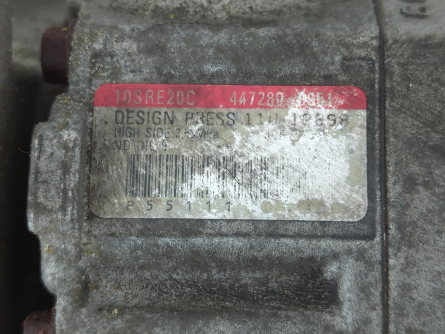 Dodge Caravan Air Conditioning A/c Ac Compressor Oem - Oemusedautoparts1.com