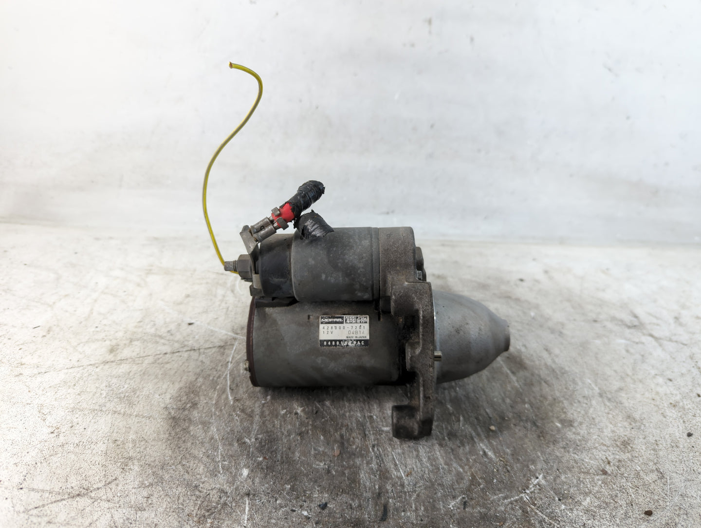 2018 Dodge Caravan Car Starter Motor Solenoid OEM P/N:428000-7201 Fits Fits 2011 2012 2013 2014 2015 2016 2017 2019 2020 202