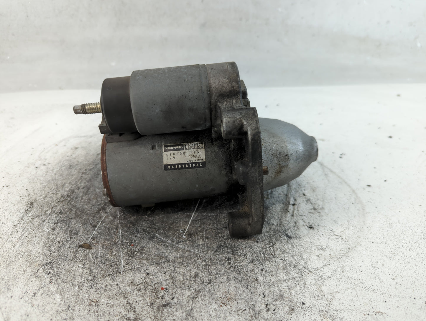 2018 Dodge Caravan Car Starter Motor Solenoid OEM P/N:04801839AC 428000-7201 Fits OEM Used Auto Parts - Oemusedautoparts1.co