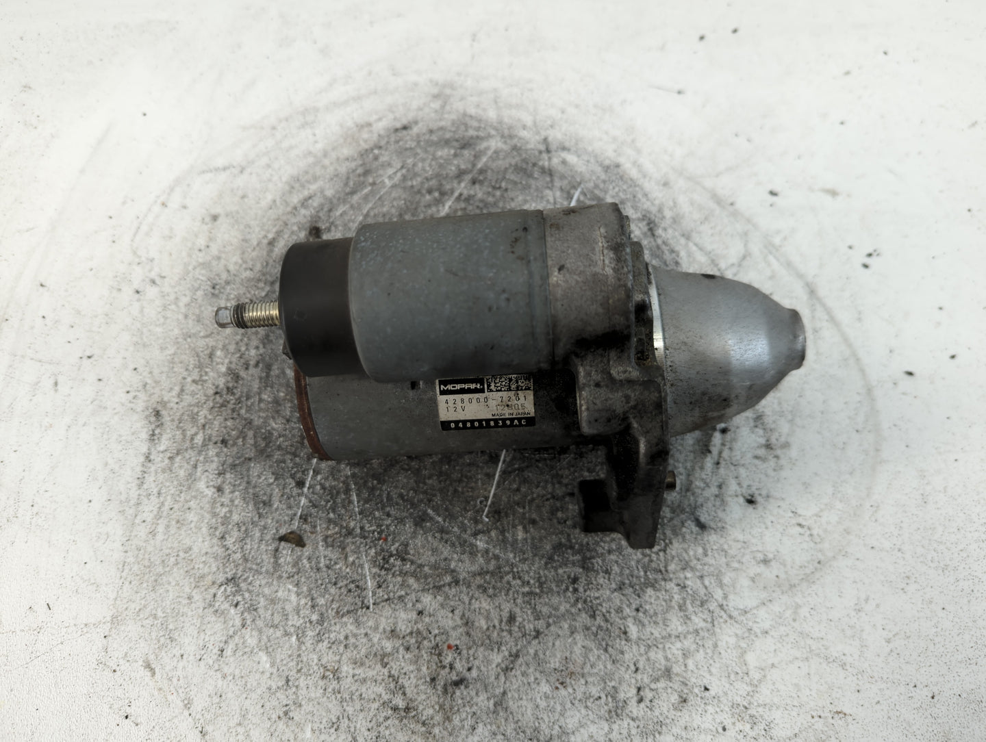 2018 Dodge Caravan Car Starter Motor Solenoid OEM P/N:04801839AC 428000-7201 Fits OEM Used Auto Parts - Oemusedautoparts1.co