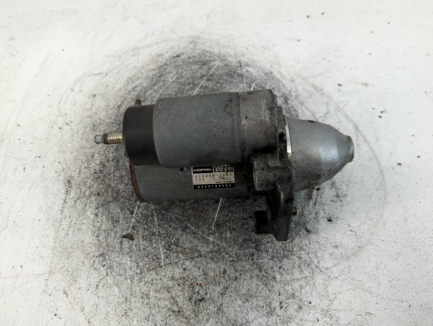 2018 Dodge Caravan Car Starter Motor Solenoid OEM P/N:04801839AC 428000-7201 Fits OEM Used Auto Parts - Oemusedautoparts1.co