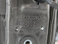 Dodge Caravan Passenger Right Side View Manual Door Mirror Dark Gray - Oemusedautoparts1.com