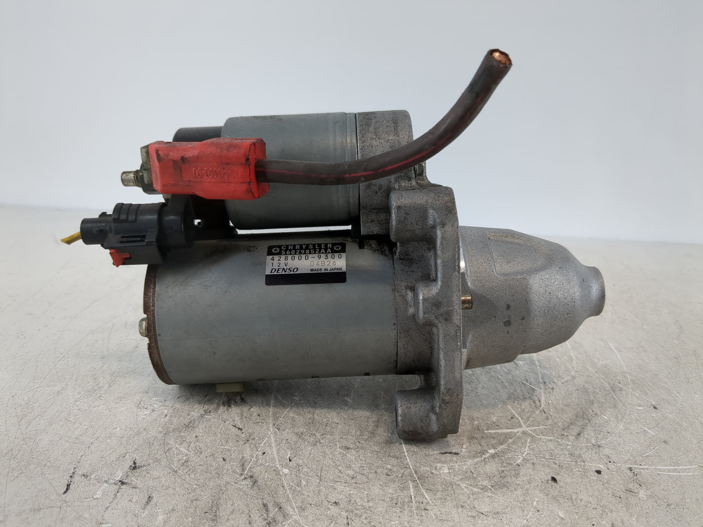 2017-2022 Dodge Challenger Car Starter Motor Solenoid OEM P/N:428000-9300 56029852AA Fits OEM Used Auto Parts - Oemusedautop