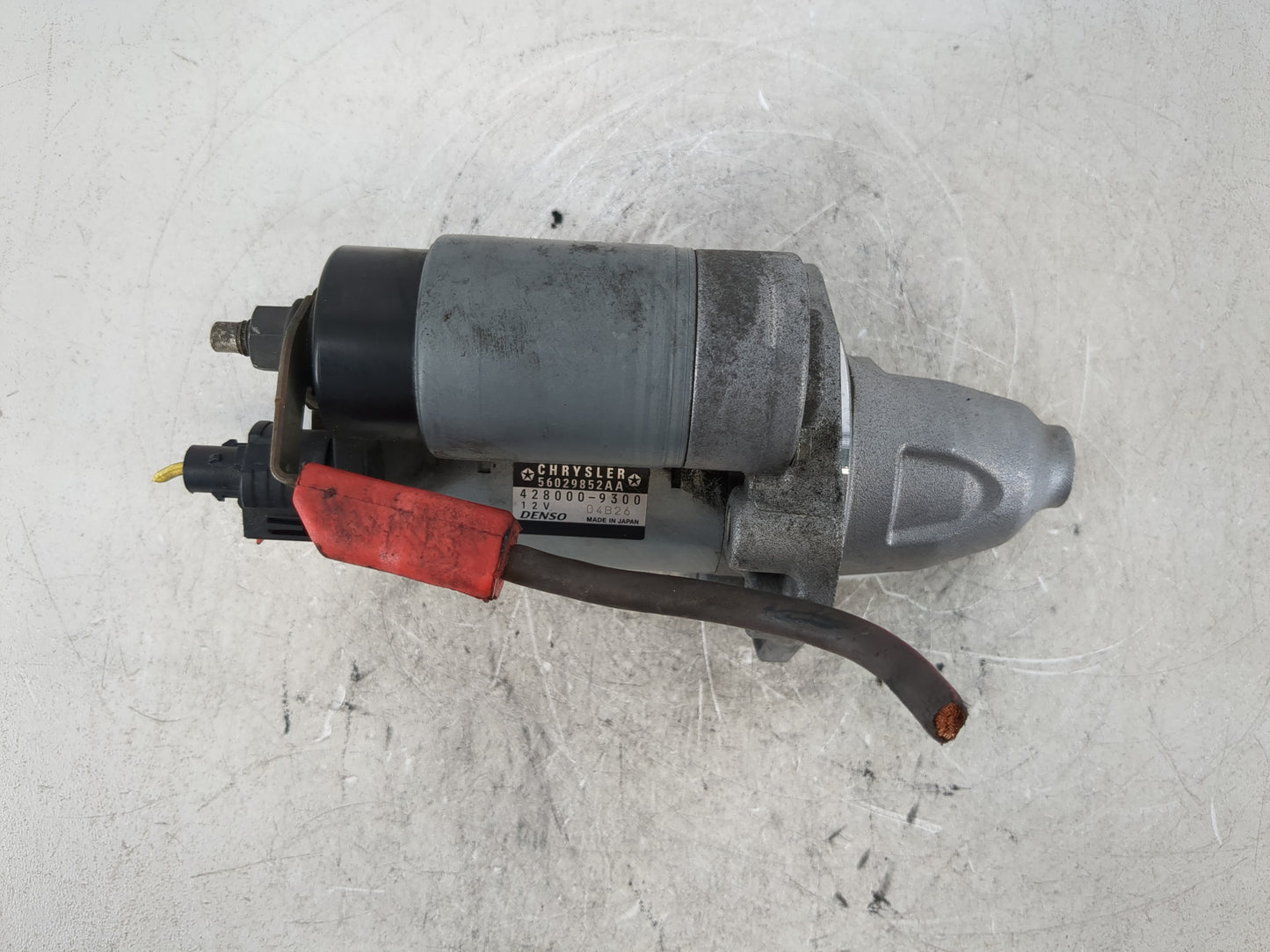 2017-2022 Dodge Challenger Car Starter Motor Solenoid OEM P/N:428000-9300 56029852AA Fits OEM Used Auto Parts - Oemusedautop