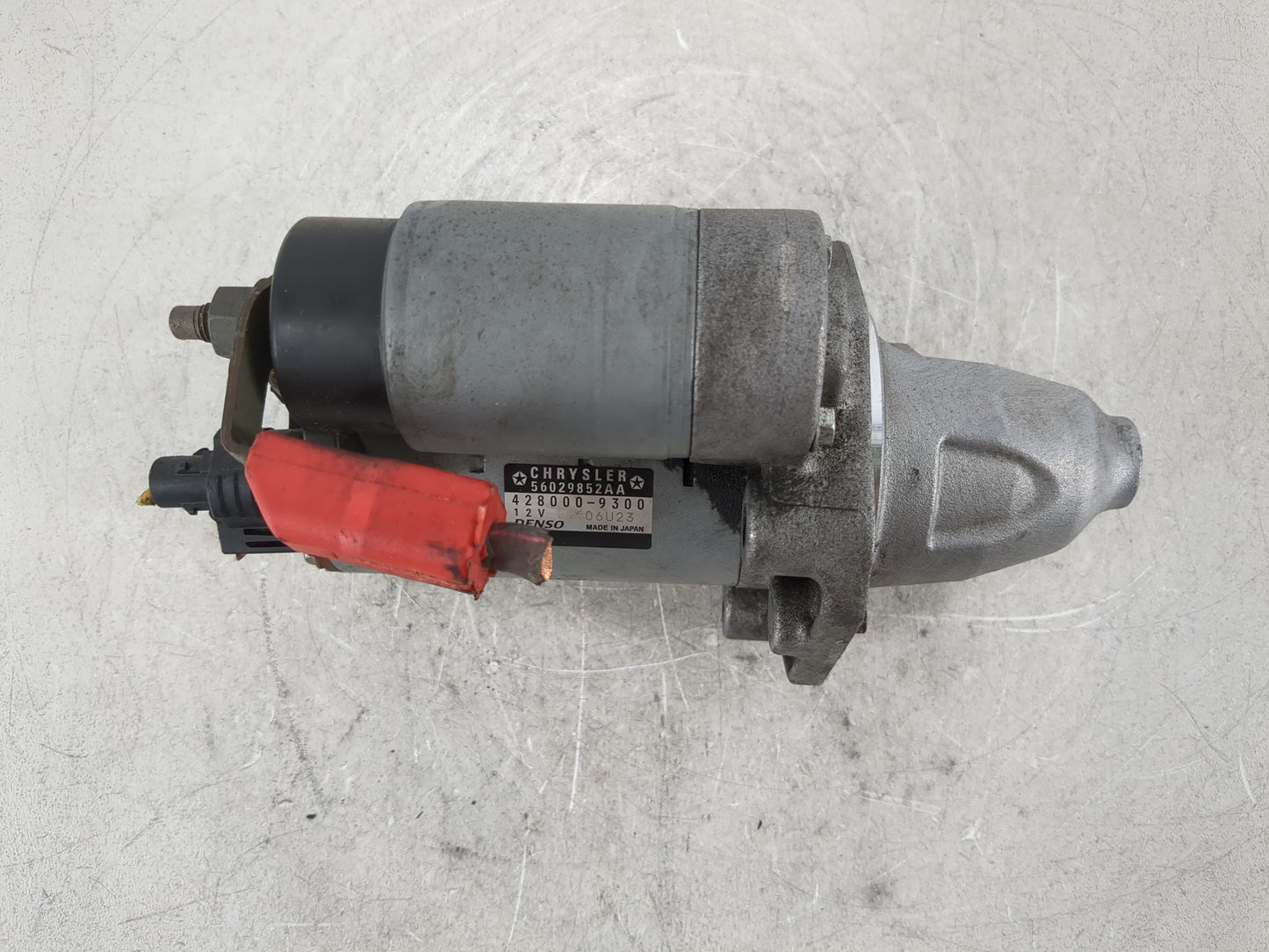2017-2022 Dodge Challenger Car Starter Motor Solenoid OEM P/N:428000-9300 56029852AA Fits OEM Used Auto Parts - Oemusedautop