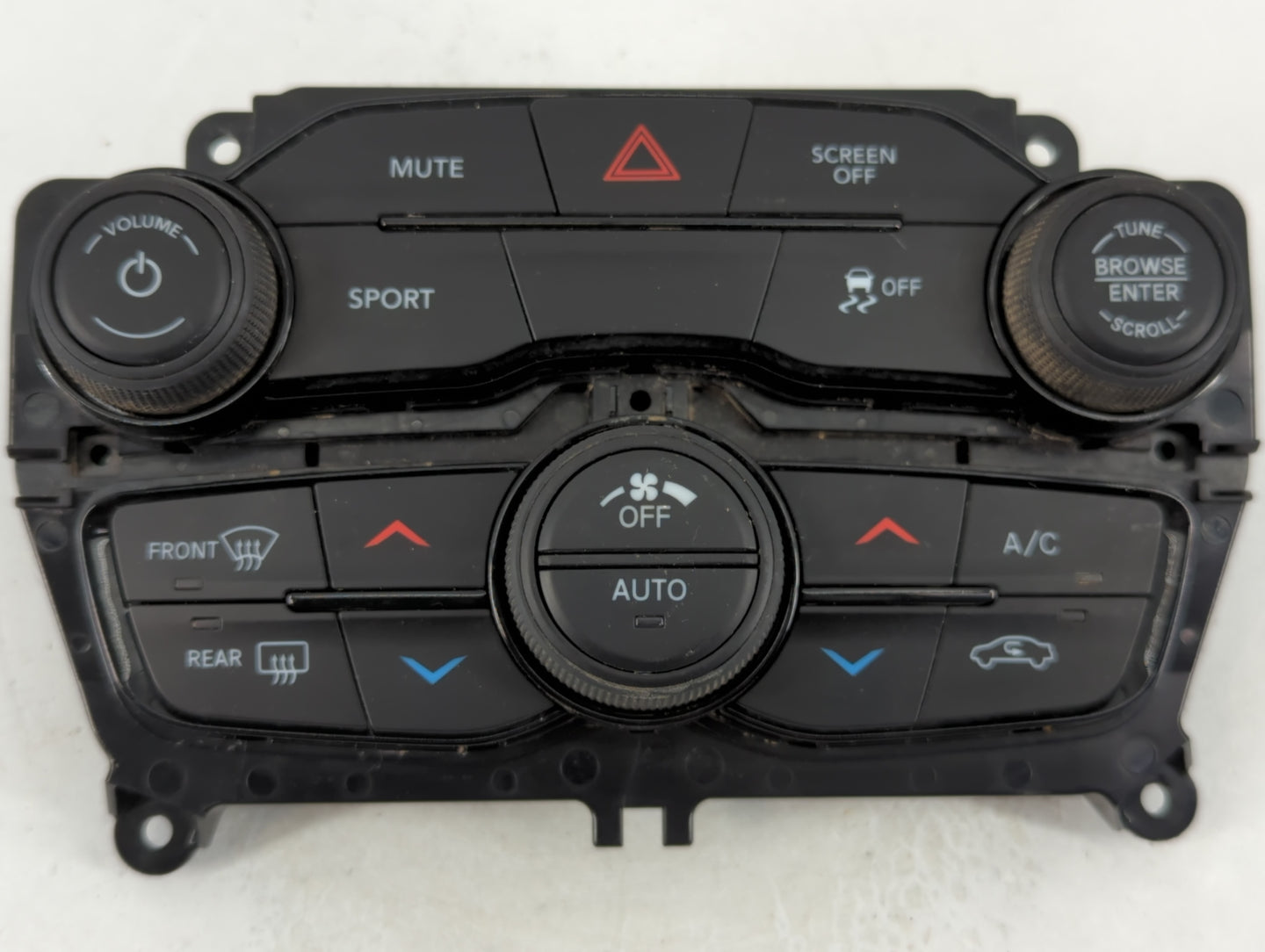 2018 Dodge Challenger Climate Control Module Temperature AC/Heater Replacement P/N:68293606AE 5528520 Fits OEM Used Auto Par