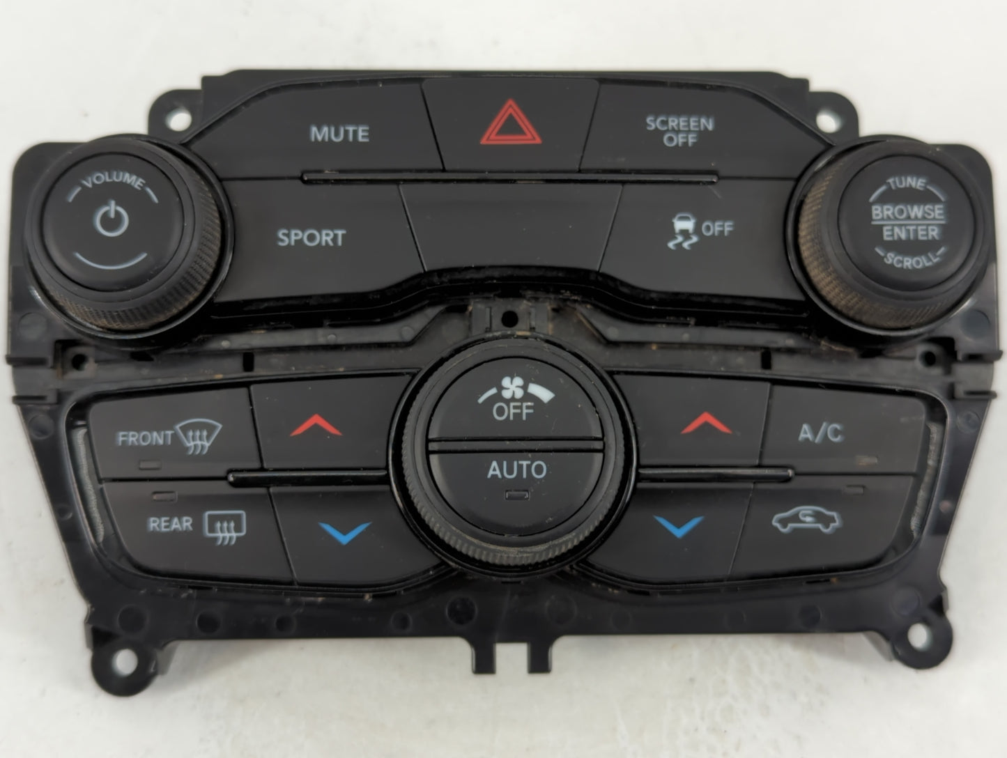 2018 Dodge Challenger Climate Control Module Temperature AC/Heater Replacement P/N:68293606AE 5528520 Fits OEM Used Auto Par