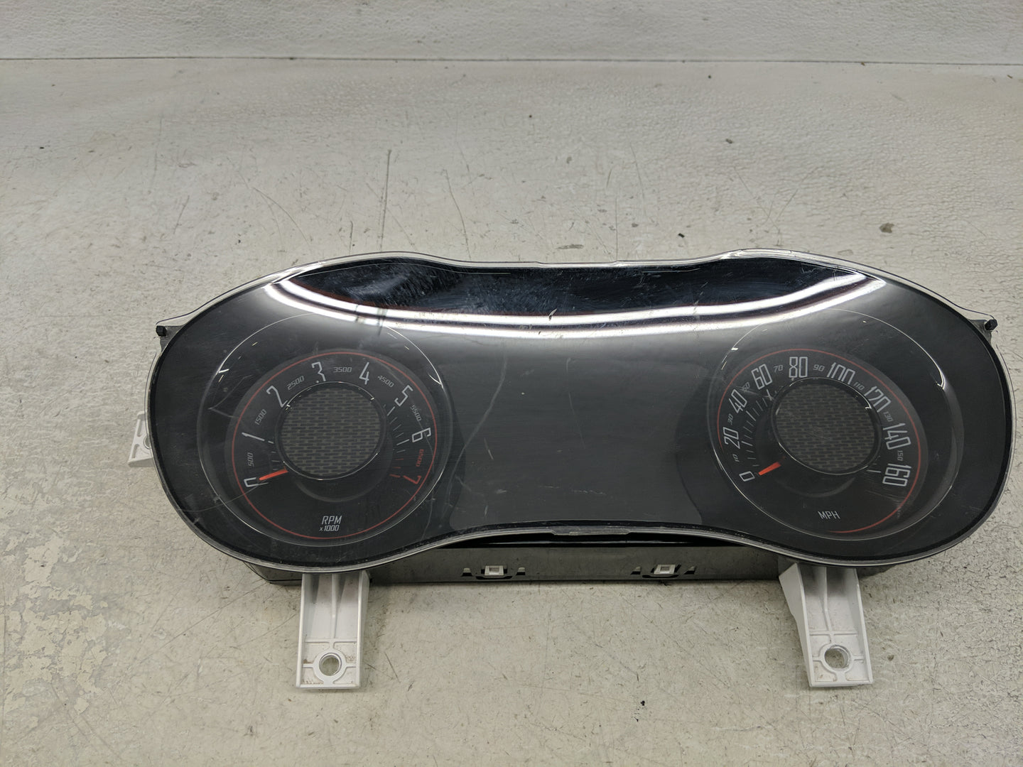 2018 Dodge Challenger Instrument Cluster Speedometer Gauges P/N:68351269AB Fits OEM Used Auto Parts - Oemusedautoparts1.com