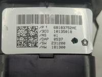 2015-2022 Dodge Challenger Master Power Window Switch Replacement Driver Side Left P/N:68183752AE 68320752AA Fits OEM Used A