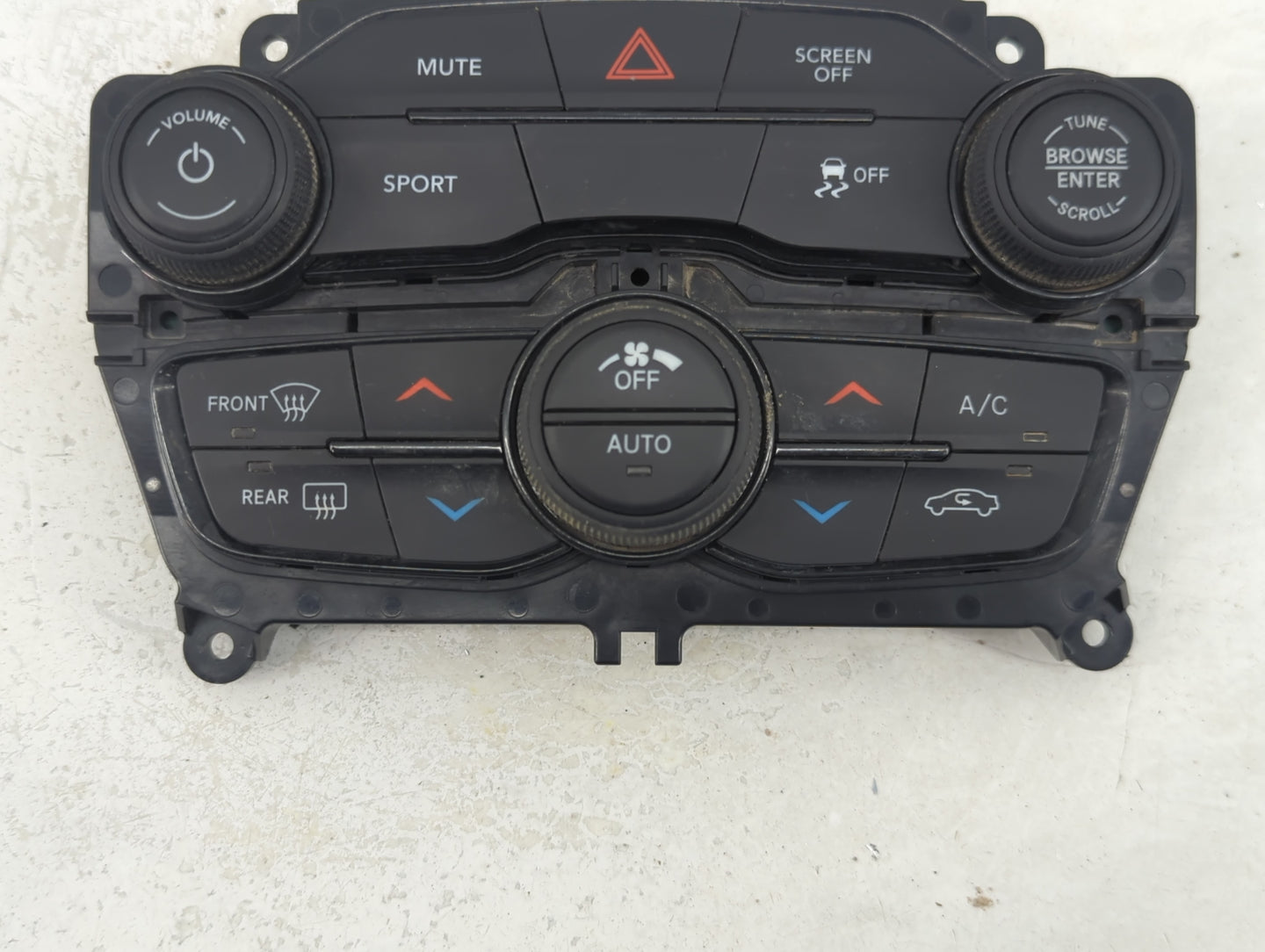 2017-2018 Dodge Challenger Climate Control Module Temperature AC/Heater Replacement P/N:5PG682XGAE Fits Fits 2017 2018 OEM U