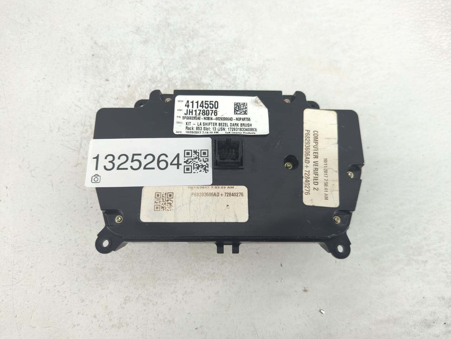 2017-2018 Dodge Challenger Climate Control Module Temperature AC/Heater Replacement P/N:5PG682XGAE Fits Fits 2017 2018 OEM U