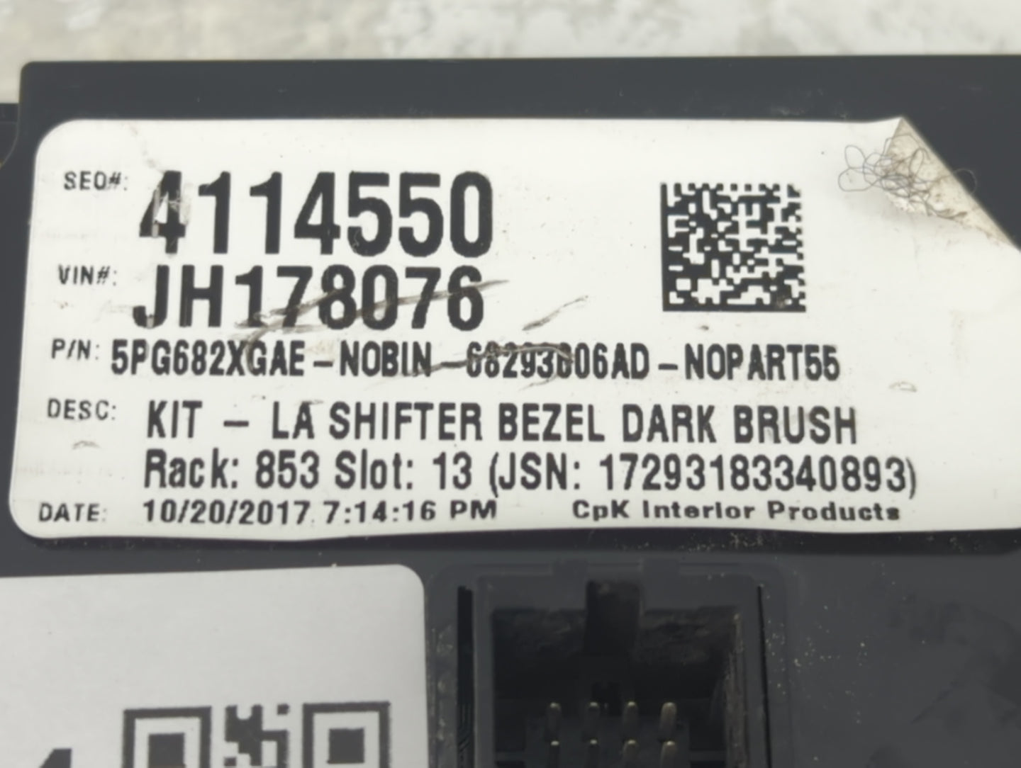 2017-2018 Dodge Challenger Climate Control Module Temperature AC/Heater Replacement P/N:5PG682XGAE Fits Fits 2017 2018 OEM U