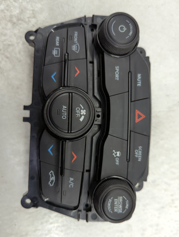 2017-2018 Dodge Challenger Climate Control Module Temperature AC/Heater Replacement P/N:P68293606AD 5PG682XGAE Fits Fits 201