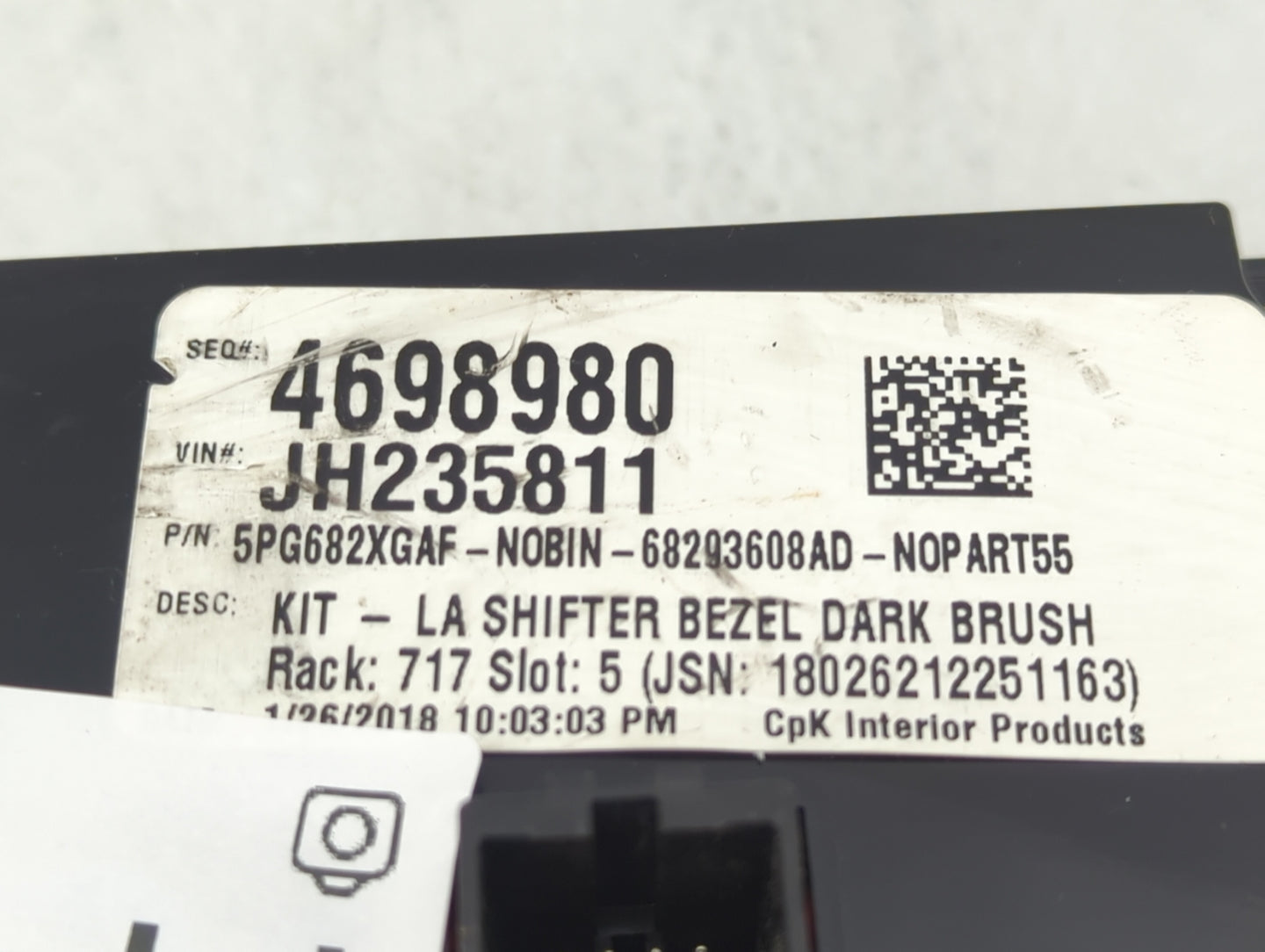 2018 Dodge Challenger Climate Control Module Temperature AC/Heater Replacement P/N:5PG682XGAF 68293608AD, P68293608AD Fits O