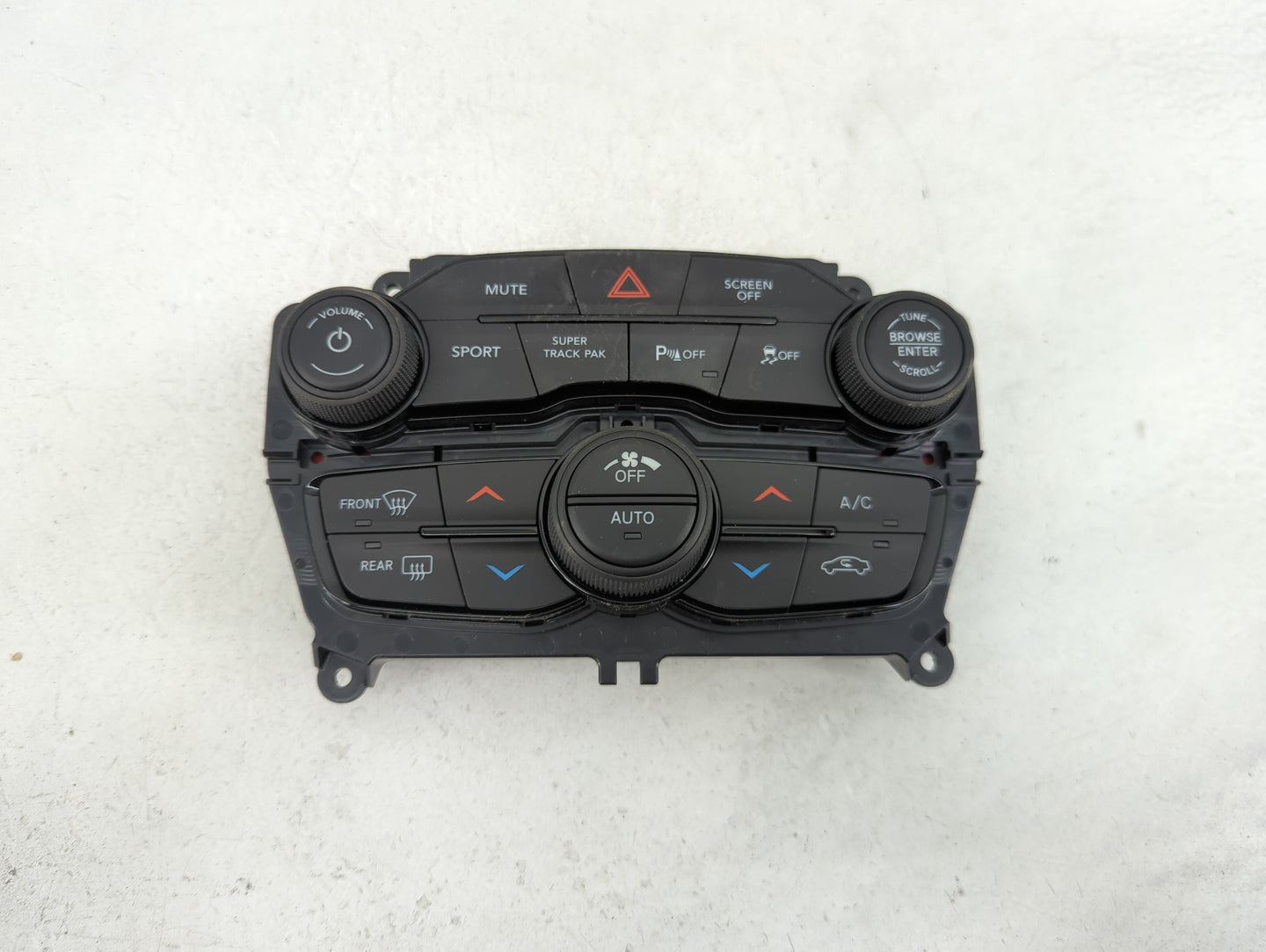 2017-2018 Dodge Challenger Climate Control Module Temperature AC/Heater Replacement P/N:P68293608AD 73410033 Fits Fits 2017 