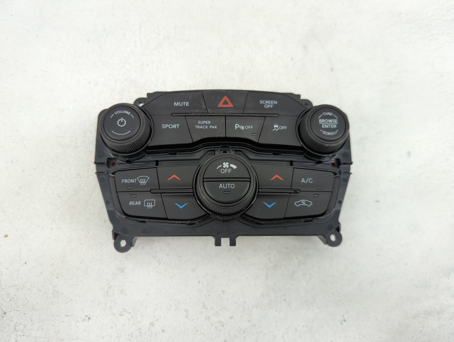 2017-2018 Dodge Challenger Climate Control Module Temperature AC/Heater Replacement P/N:P68293608AD 73410033 Fits Fits 2017 