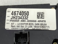 2017-2018 Dodge Challenger Climate Control Module Temperature AC/Heater Replacement P/N:P68293608AD 73410033 Fits Fits 2017 