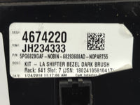 2018 Dodge Challenger Climate Control Module Temperature AC/Heater Replacement P/N:68293608AD P68293608AD, 73410036 Fits OEM