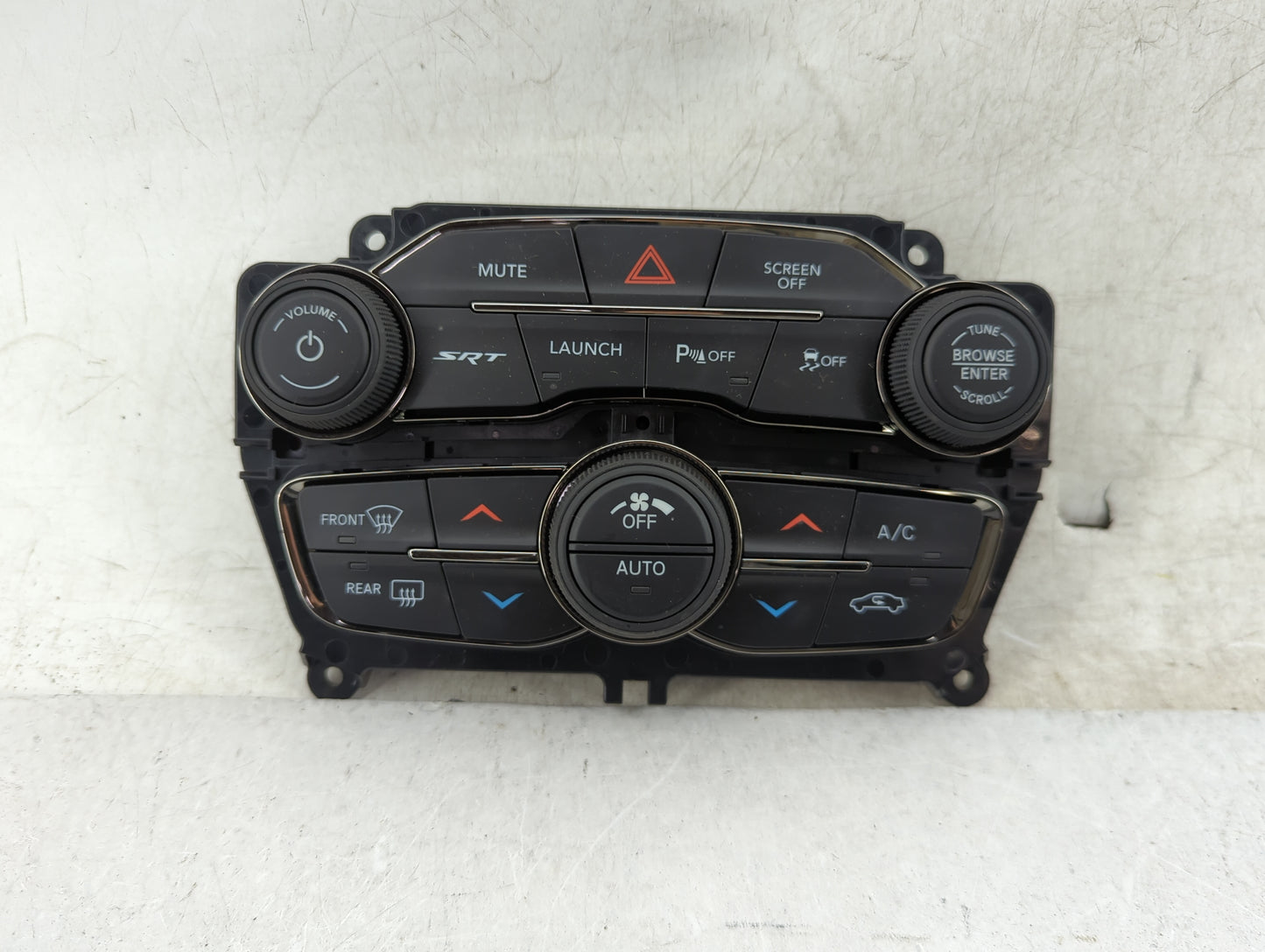 2016 Dodge Challenger Climate Control Module Temperature AC/Heater Replacement P/N:P68293611AC 68293611AC, 5PQ721VXAD Fits O
