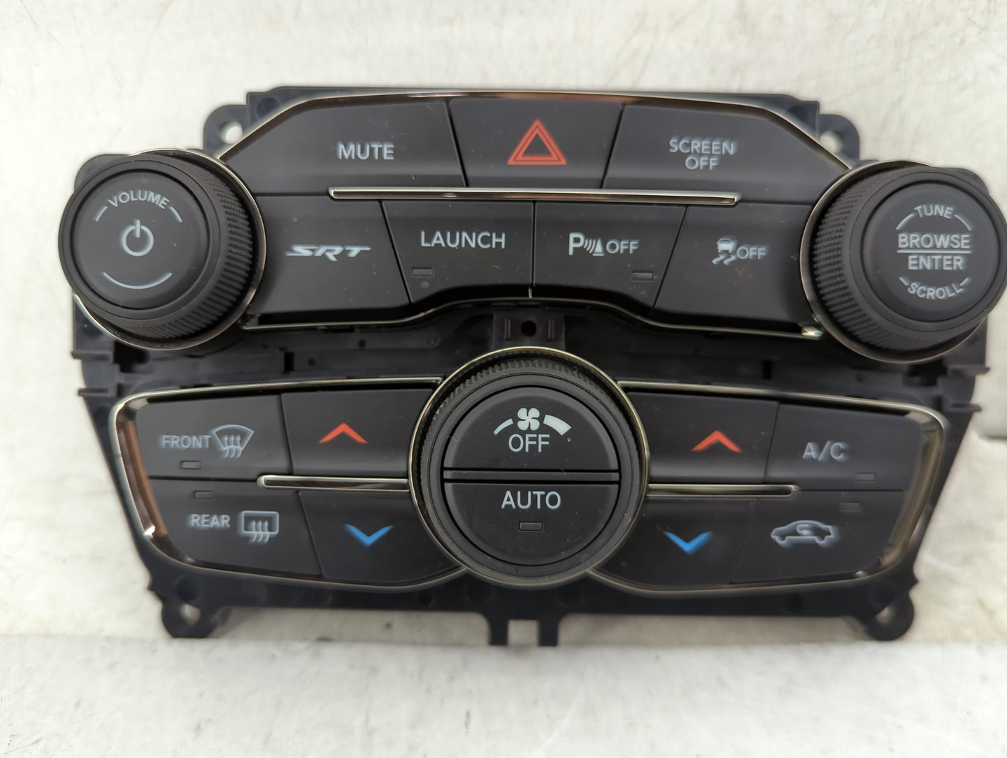 2016 Dodge Challenger Climate Control Module Temperature AC/Heater Replacement P/N:P68293611AC 68293611AC, 5PQ721VXAD Fits O